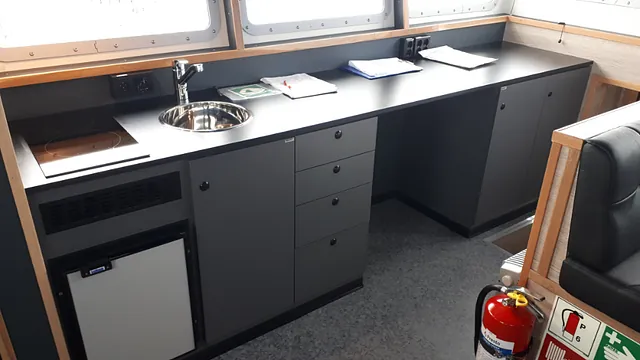 Kjøkkeninnredning på båt
